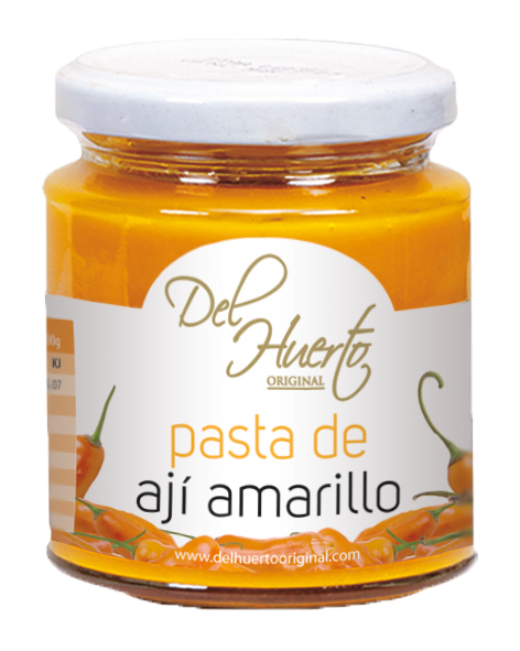 Pasta de Aji Amarillo - Del Huerto, 212g