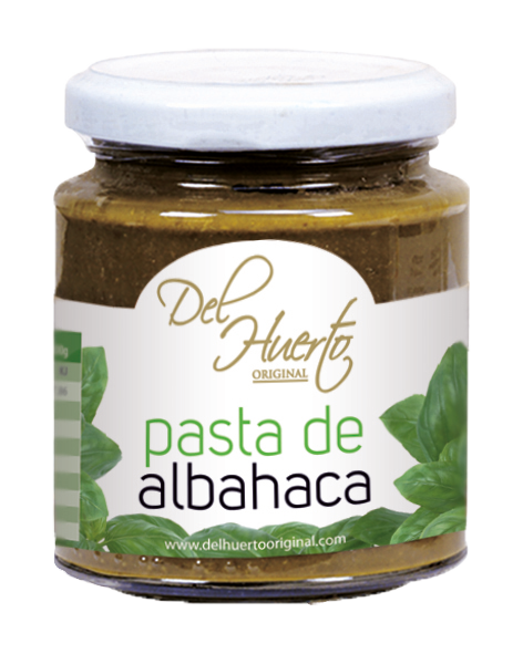 Pasta de Albahaca / Basilikumpaste - Del Huerto 212g