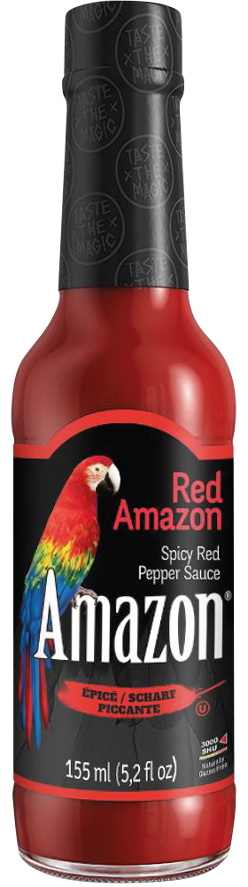 [OM-1672] Red Hot Sauce - Amazon, 155ml 