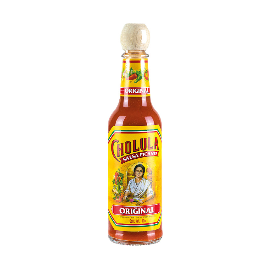 [OM-1625] Salsa Picante Original / Chilisauce - CHOLULA, 150ml Glasflasche