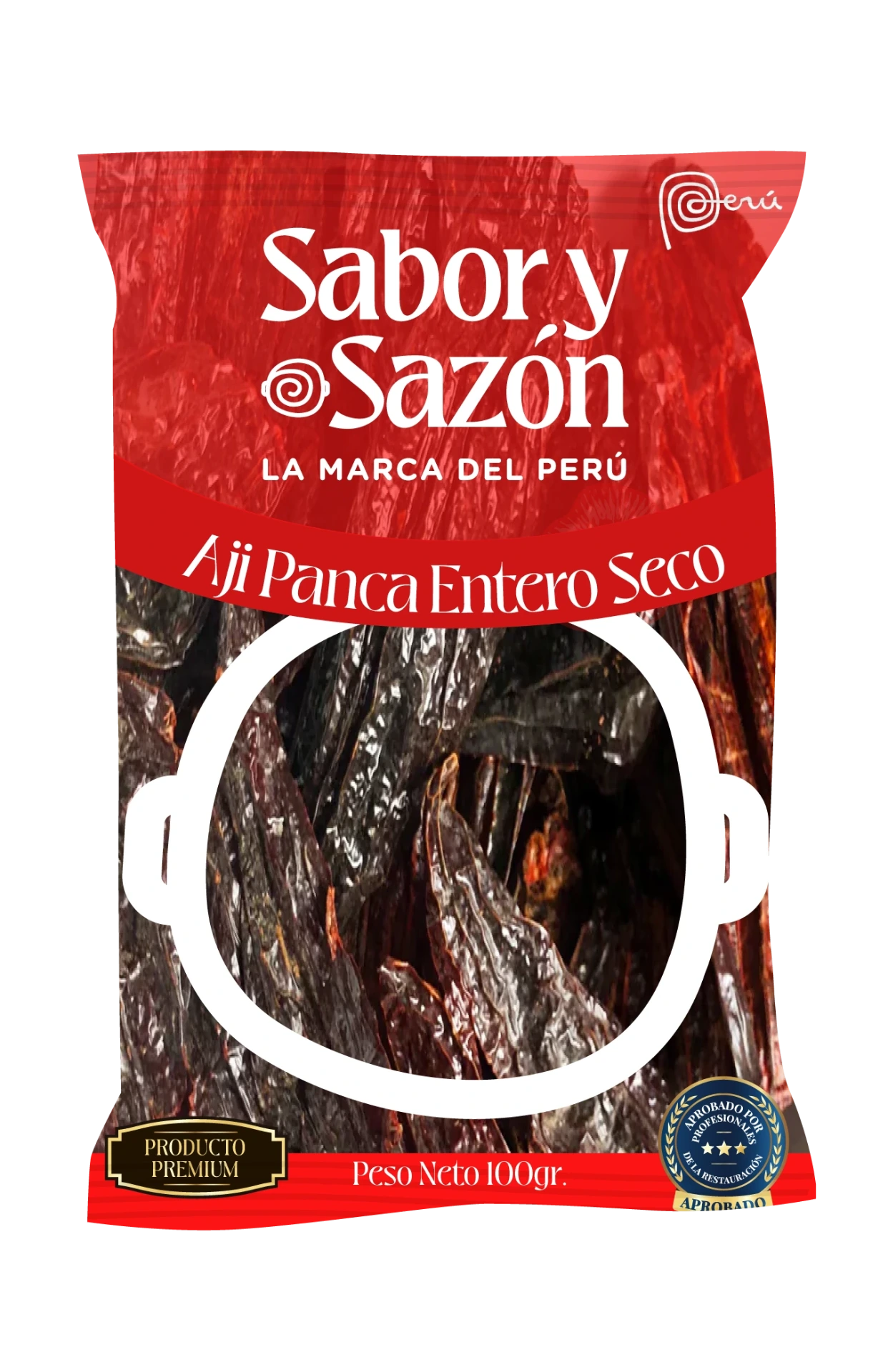 Aji Panca seco (getrocknet) - Sabor y Sazón, 100g