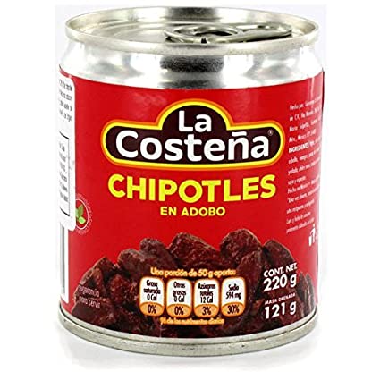 Chipotles adobados / Chipotle-Chilis (eingelegt) - La Costeña, 220g