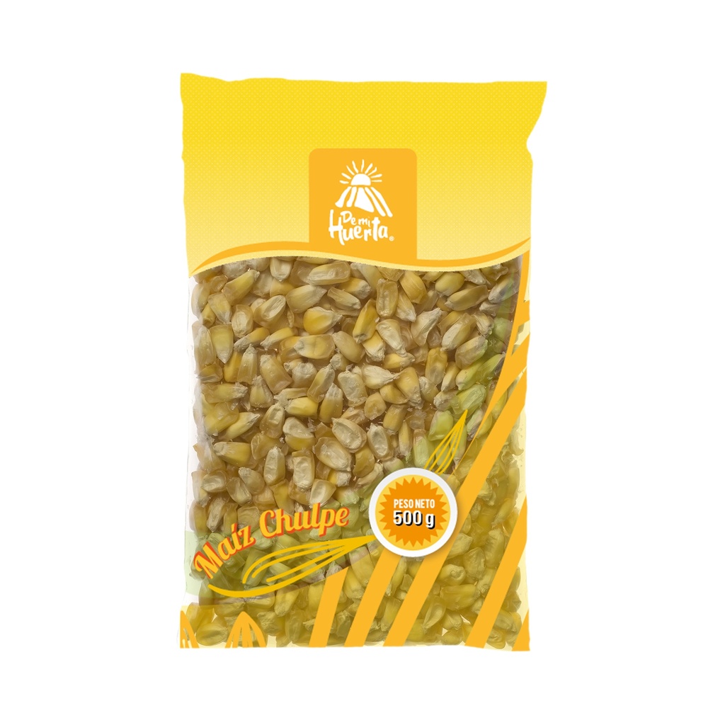 Maíz Chulpe seco  para tostar / Chulpe-Mais zum Rösten (getrocknet) - De mi Huerta, 500g