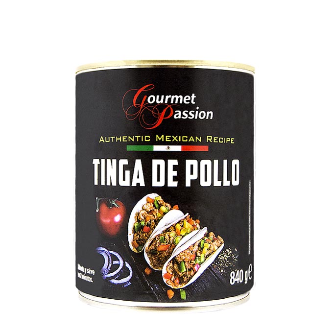 Tinga de Pollo - Gourmet Passion, 840g