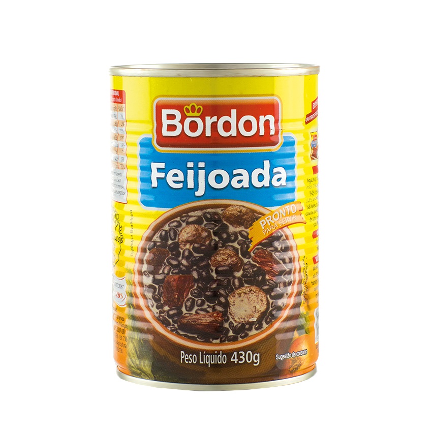 Feijoada Brasileira / Bohneneintopf Fertigprodukt - BORDON , 430g Dose