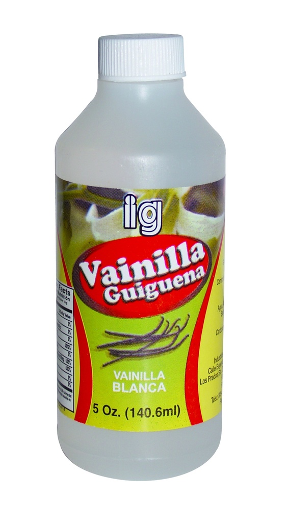 Esencia de Vainilla blanca  / Vanille-Aroma - Guiguena, 140ml