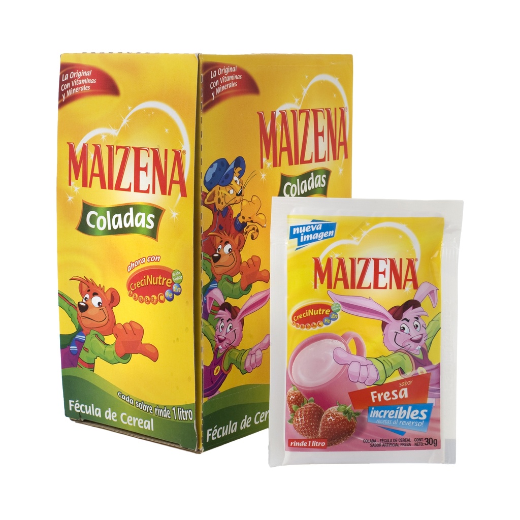 Colada Fresa - Maízena, 18 x 28g Display