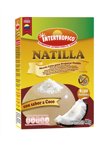 Natilla Coco / Fertigmischung für kolumbianischen Kokospudding  - Intertrópico, 400 g