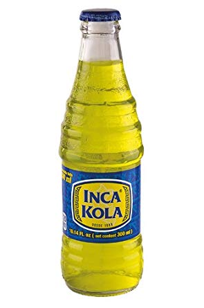 Inca Kola, Original aus Peru, 300ml Glasflasche