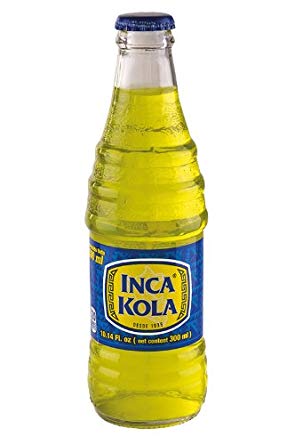 Inca Kola, Original aus Peru, 300ml Glasflasche