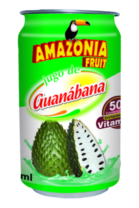 Jugo de Guanabana / Graviola-Saft - Amazonia, 330ml Dose