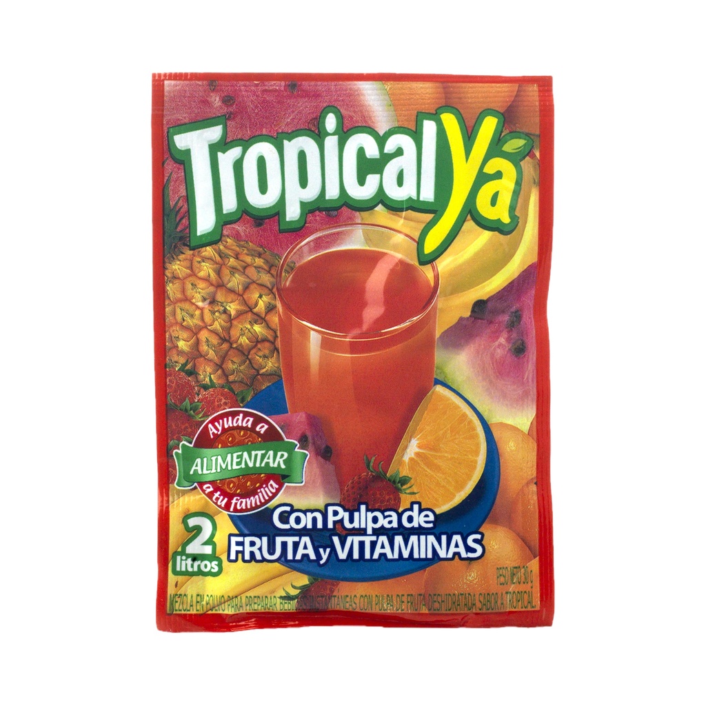 Instant-Limo Tropical - YA, 8 x 30g Display