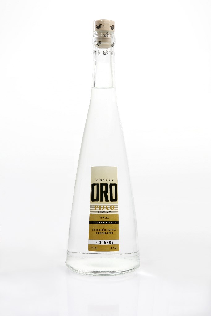Pisco Premium Italia - Viñas de Oro 41%, 700ml