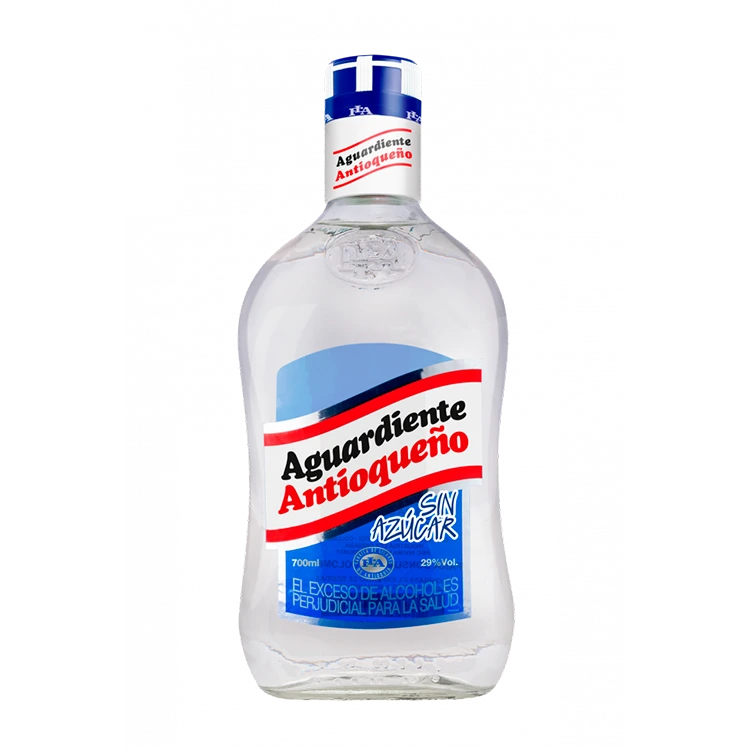 [OM-1164] Aguardiente sin azucar /  Kolumbianischer Anisschnaps ohne Zucker - Antioqeño, 700ml