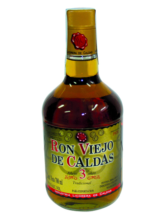 Ron Viejo de Caldas - 3 Años / Kolumbianischer Rum, 700ml