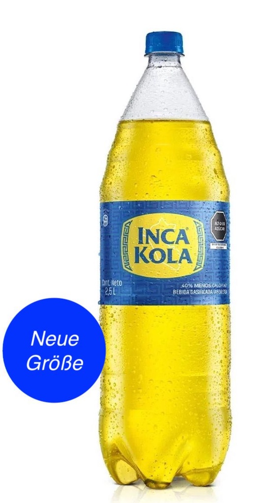 Inca Kola 2,5L PET Flasche