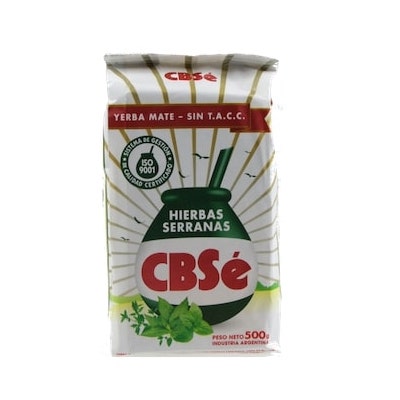 [OM-1750] Mate-Tee CBSé mit Bergkräutern Yerba Mate Hierbas Serranas, 500g