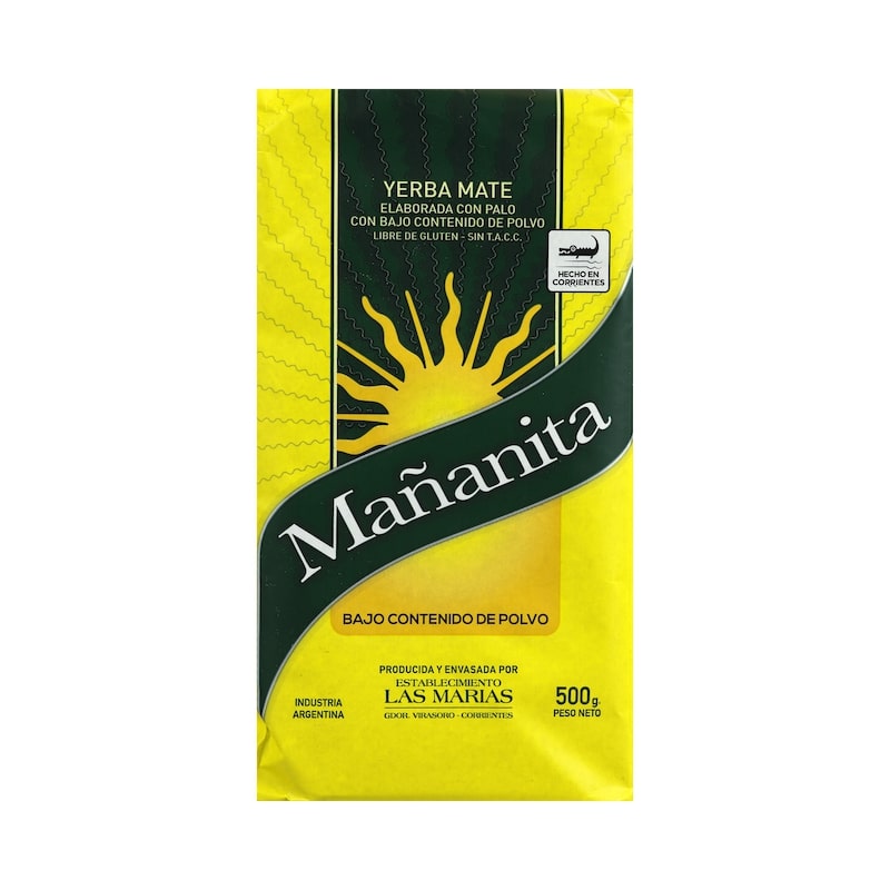 [OM-1754] Mate-Tee MAÑANITA Yerba Mate (Low Dust), 500g
