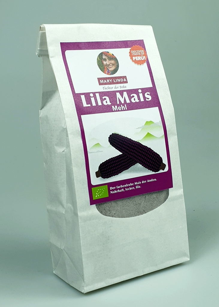BIO Lila Maismehl / Harina de Maiz Morado - MARY LINDA, 300g