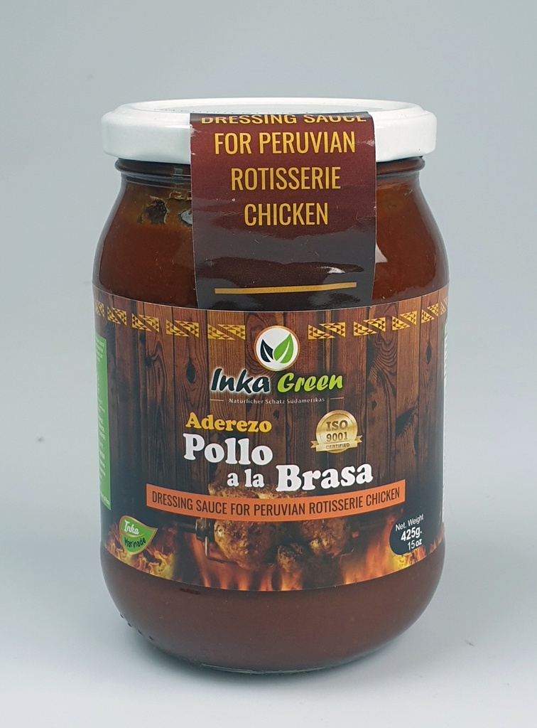 Aderezo Pollo a la Brasa / Marinade für Brathähnchen - Inka Green, 425g