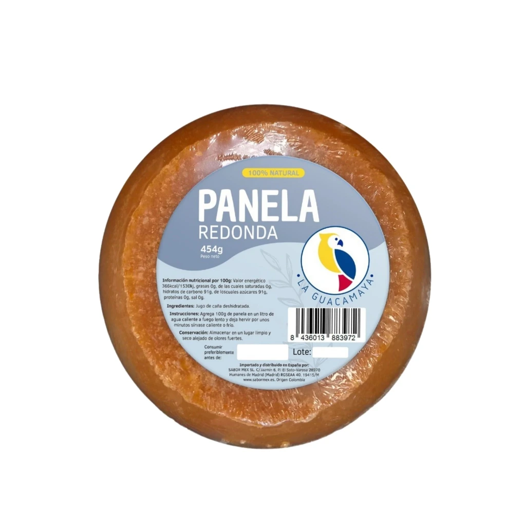 [OM-1864] Panela redonda - La Guacamaya, 454g