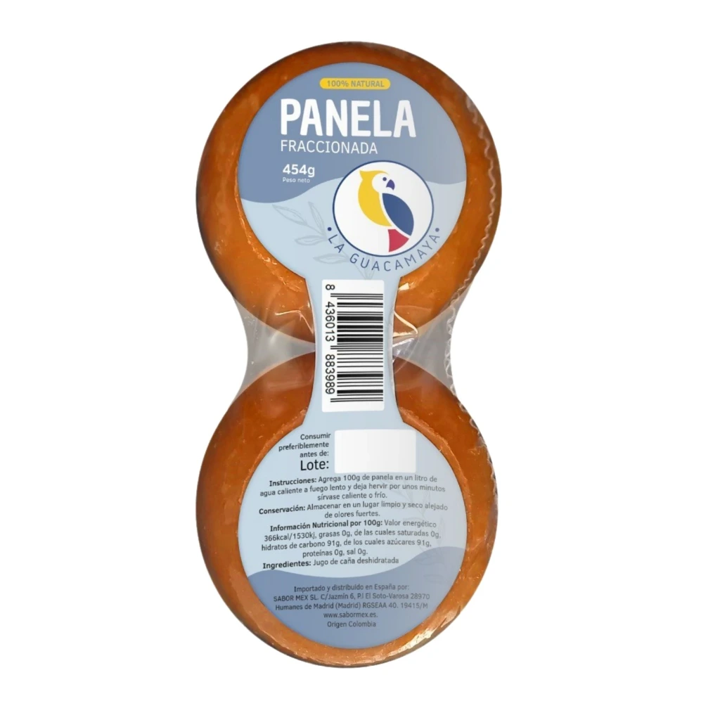 [OM-1866] Panela Fraccionada - La Guacamaya, 454g