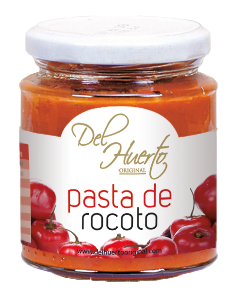 [OM-1950] Pasta de Rocoto con Pepas - Del Huerto, 212g