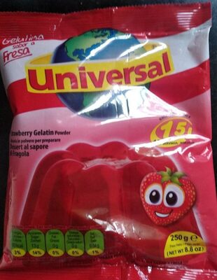 [OM-1978] Gelatina Fresa - UNIVERSAL, 250g