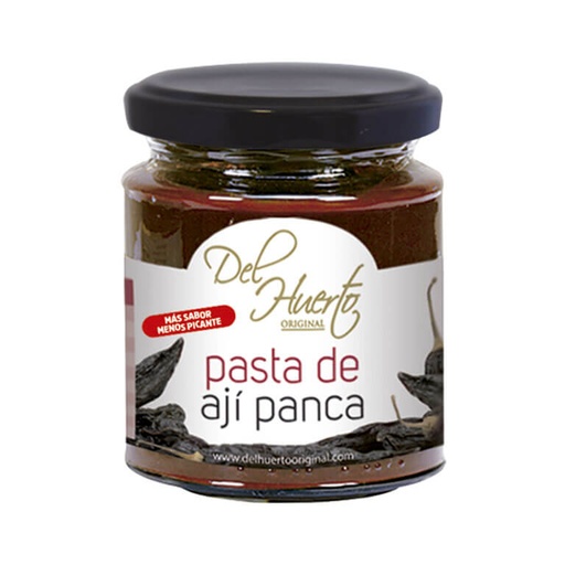 [OM-1261] Pasta de Aji Panca (suave/mild), 212g - Del Huerto