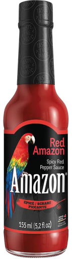 [OM-1672] Red Hot Sauce - Amazon, 155ml 