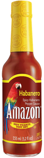 [OM-1673] Habanero Hot Sauce - Amazon, 155ml 