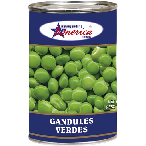 [OM-1153] Gandules verdes / Straucherbsen - América, 425g Dose