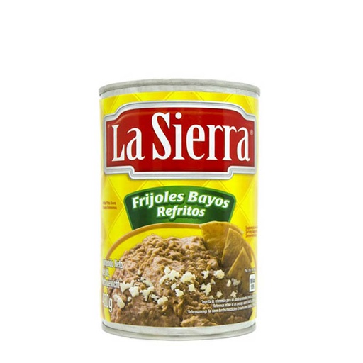 [OM-1147] Frijoles Bayos Refritos / Mus aus Braunen Bohnen - La Sierra, 430g Dose