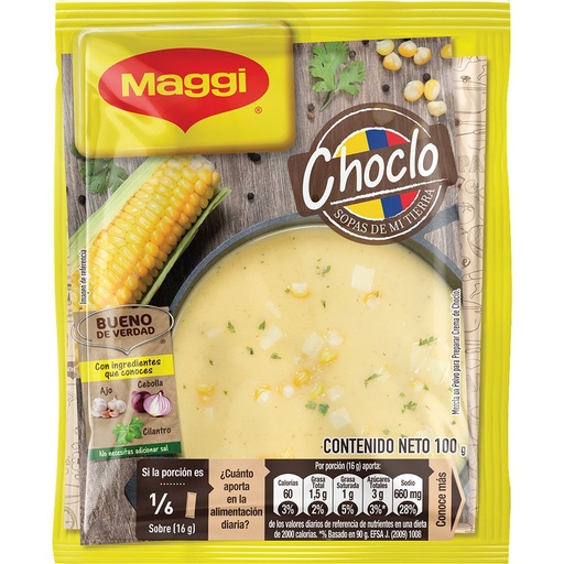 [OM-1638] Sopa Choclo / Fertigsuppe "Choclo" - Maggi, 90g