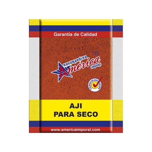 [OM-1305] Aji Para seco / Chili-Gewürzmischung (gemahlen) - América, 24 x 40g Display
