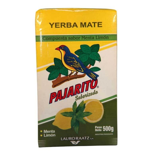 [OM-1266] Yerba Mate Menta Limon - Pajarito, 500g