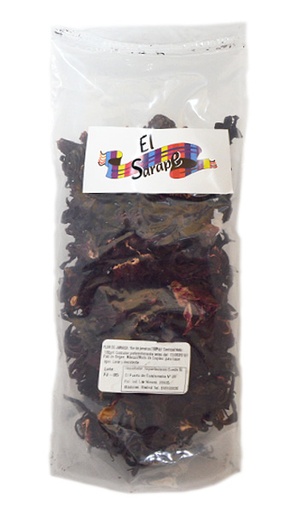 [OM-1497] Flor de Jamaica / Hibiscusblüten (getrocknet) - El Sarape, 100g