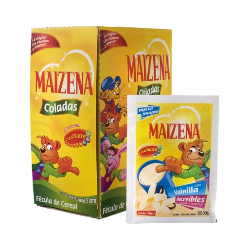 [OM-1490] Colada Vainilla - Maízena, 18 x 28g Display