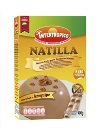 [OM-1532] Natilla Arequipe /  Fertigmischung für kolumbianischen Karamellpudding - Intertrópico, 400g