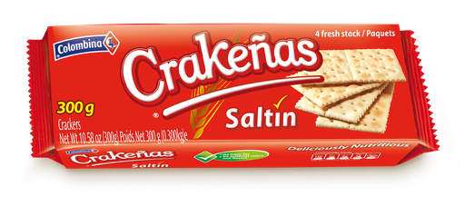 [OM-1572] Crakeña Saltin / Salzcracker - Colombina, 300 g