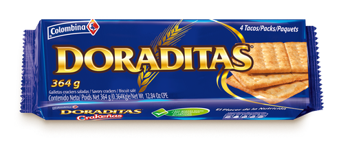 [OM-1574] Crakeña Doraditas / Cracker - Colombina, 364 g