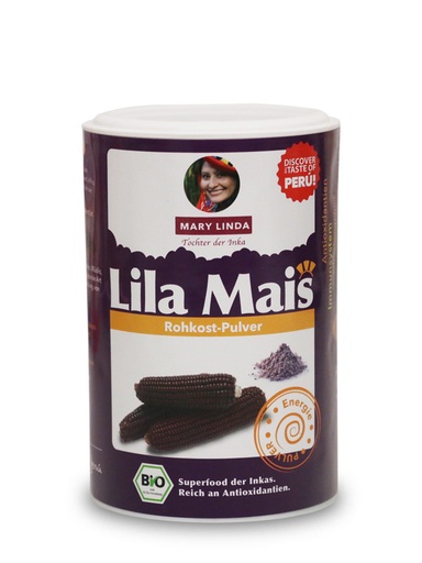 [ML-1189] BIO Lila Mais Pulver (roh), 200g