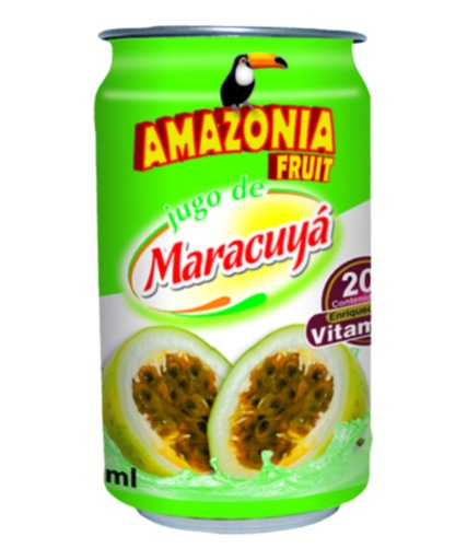 [OM-1354] Jugo de Maracuya / Passionsfrucht-Saft - Amazonia, 330ml Dose