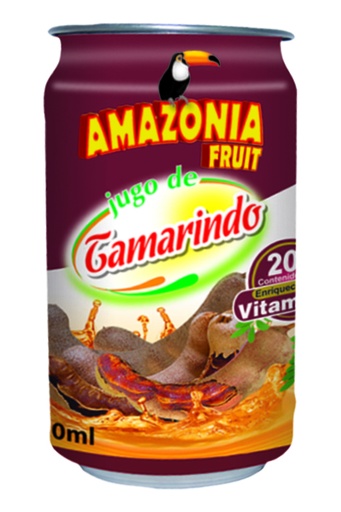 [OM-1276] Jugo Tamarindo / Tamarinden-Saft - Amazonia, 330ml Dose