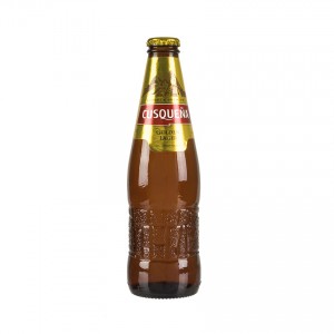 [CQ-1002] Cerveza Golden Lager / Helles Lagerbier - Cusqueña, 330ml Glasflasche