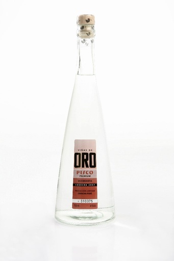 [PO-1001] Pisco Premium Quebranta - Viñas de Oro, 700ml