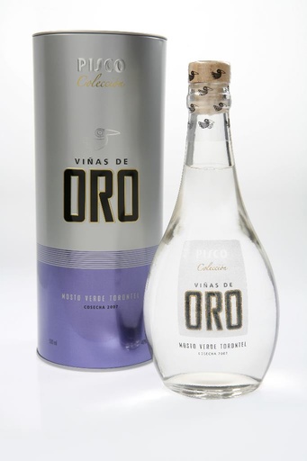 [PO-1007] Pisco Mosto Verde Torontel - Viñas de Oro, 500ml