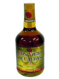 [OM-1135] Ron Viejo de Caldas - 3 Años / Kolumbianischer Rum, 700ml