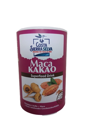 [C2S-1101] Maca Kakao Drink (Pulver), CostaSierraSelva, 120g