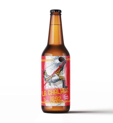 [OM-1709] Cerveza LA CHALACA / Craftbeer mit Aji Amarillo Pisco - Vol. 5% , 330ml